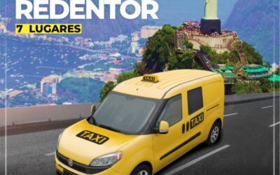 Procurando um Taxi Doblo 7 lugares pra levar você ao Cristo Redentor?