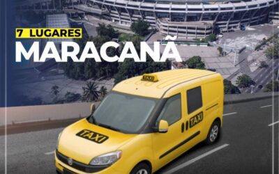 Procurando um Taxi Doblo 7 lugares pra levar você e seus amigos ao maracanã?